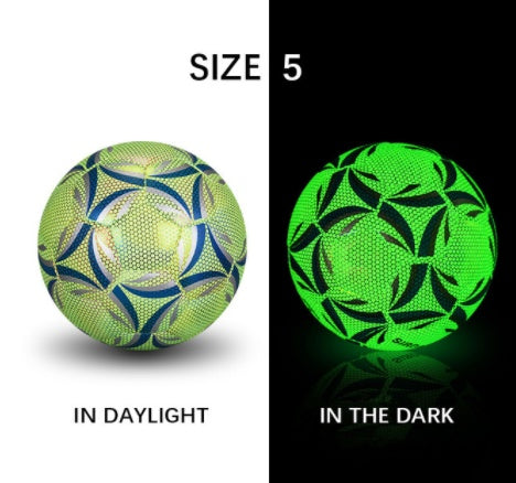 Luminate Soccer Practice Football Glowing Training Ball - Big Bear Peak