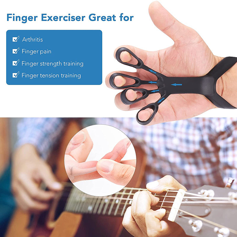 Silicone Grip Device Finger Exercise Stretcher Arthritis Hand Grip Trainer Strengthen Rehabilitation Training To Relieve Pain - Big Bear Peak
