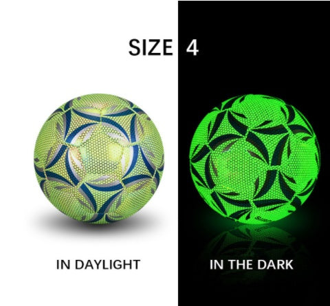 Luminate Soccer Practice Football Glowing Training Ball - Big Bear Peak
