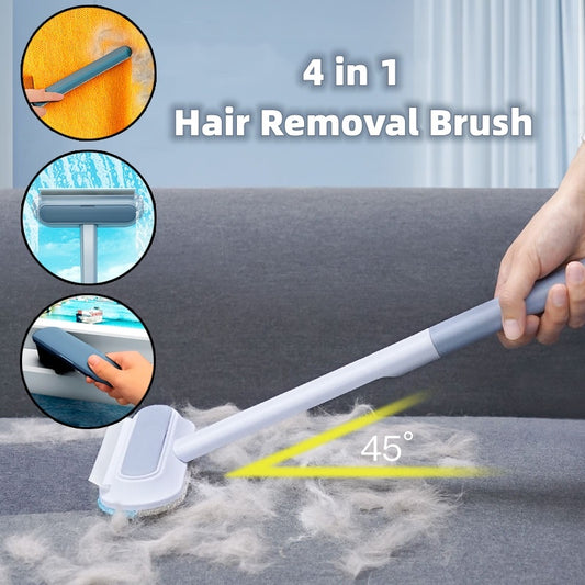 4 In 1 Multifunctional Hair Removal Brush Pet Dog Cat Hair Cleaner Brush Cat Hair Remover Window Screen Cleaning Tool Gadgets - Big Bear Peak