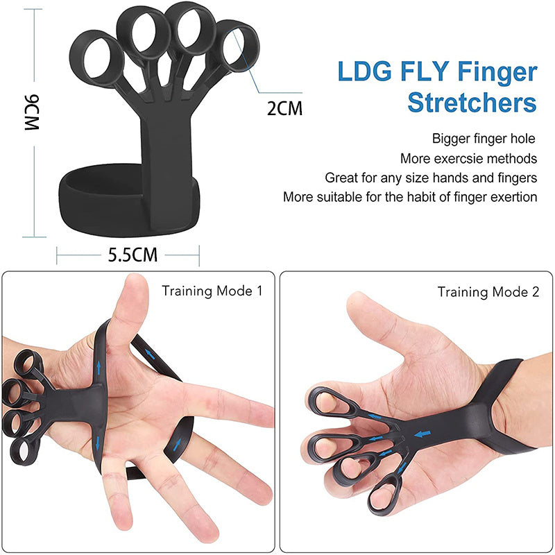 Silicone Grip Device Finger Exercise Stretcher Arthritis Hand Grip Trainer Strengthen Rehabilitation Training To Relieve Pain - Big Bear Peak